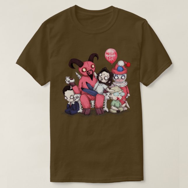 Camiseta Bem-vindo ao lar Charlie (Frente do Design)