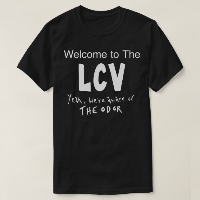 Camiseta Bem-vindo ao LCV TShirt (Frente do Design)
