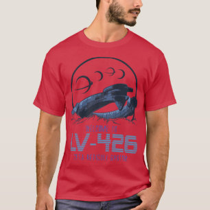 Camiseta Bem-vindo ao LV 426 Sistema Zeta Reticuli