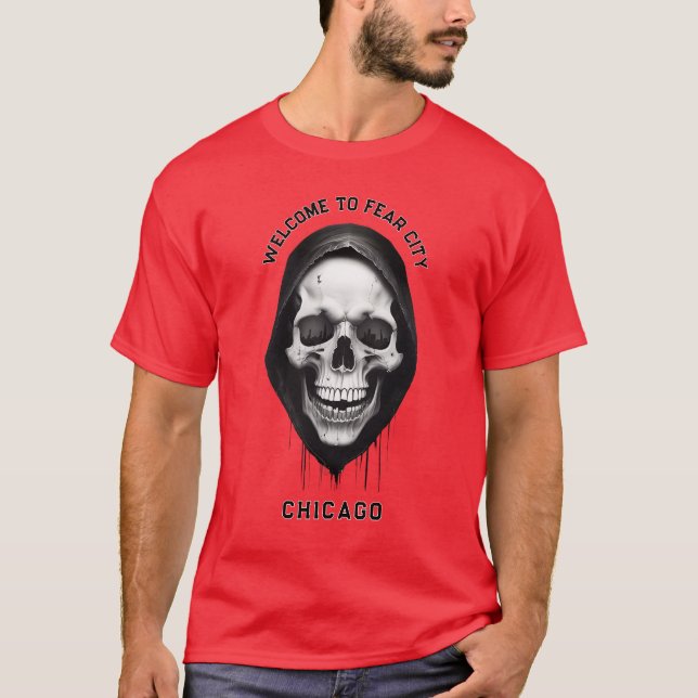 Camiseta Bem-vindo ao Medo de Chicago (Frente)