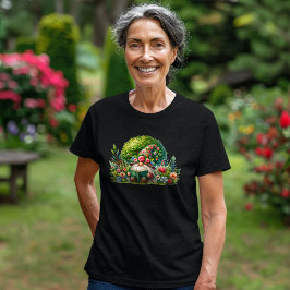 Camiseta "Bem-vindo ao Meu Jardim de Leitura" Gnomo