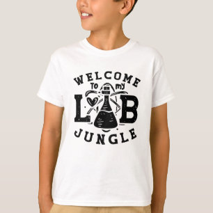 Camiseta Bem-Vindo Ao Meu Laboratório De Ciência Do Laborat