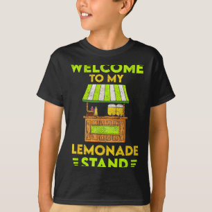 Camiseta Bem-vindo ao Meu Stand de Limonada _ Verão _ Limão