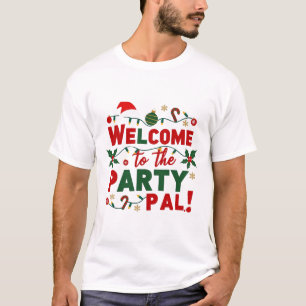 Camiseta Bem-vindo ao Natal do Partido Pal