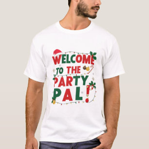 Camiseta Bem-vindo ao Natal do Partido Pal
