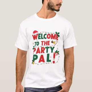 Camiseta Bem-vindo ao Natal do Partido Pal