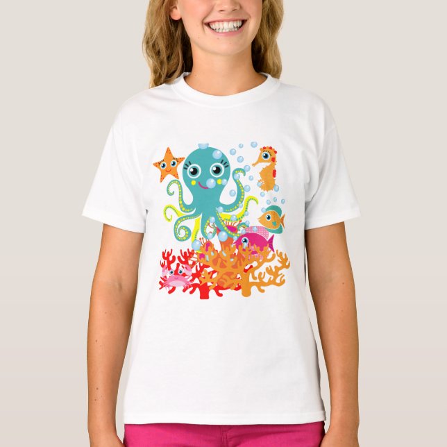 Camiseta Bem-vindo ao Oceano (Frente)