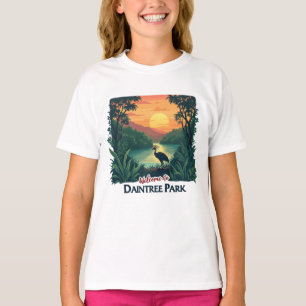 Camiseta Bem-vindo ao Parque Nacional Australiano Daintree