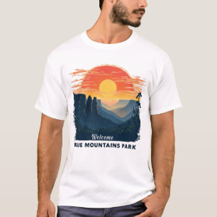 Camiseta Bem-vindo ao Parque Nacional Australiano das Monta