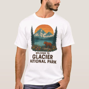 Camiseta Bem-vindo ao Parque Nacional dos EUA da Embroiderm