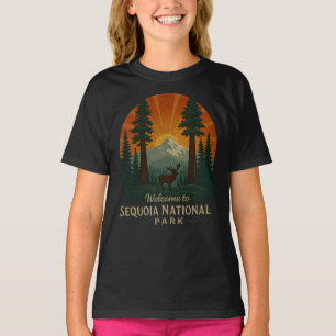 Camiseta Bem-vindo ao Parque Nacional dos EUA da Embroiderm