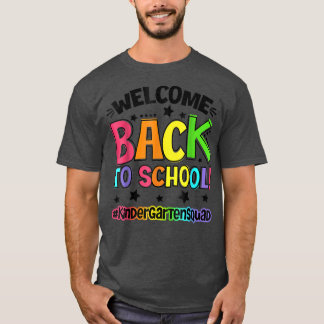 Camiseta Bem-Vindo Ao Professor De Jardim De Infância Da Es