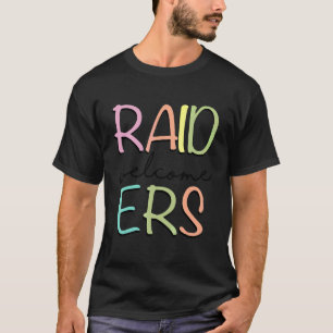 Camiseta Bem-vindo ao Raid Ers Orgulho Escolar Bem-vindo Fã