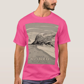Camiseta Bem-vindo ao Roswell National Park UFO T-Shirt