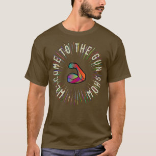 Camiseta Bem-Vindo Ao Show Da Arma Sunburst 