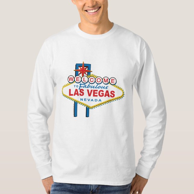 Camiseta Bem-vindo ao Sinal de Las Vegas (Frente)