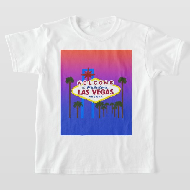 Camiseta Bem-vindo ao Sinal de Las Vegas 3 T-shirt (Postura )