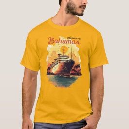 Camiseta Bem-Vindo Às Bahamas