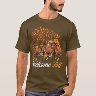 Camiseta Bem-vindo Autumn Tree Three Hors Com Pic De Bombai