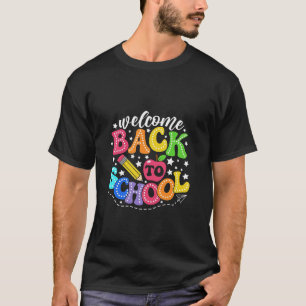 Camiseta Bem-vindo de volta à escola 2025