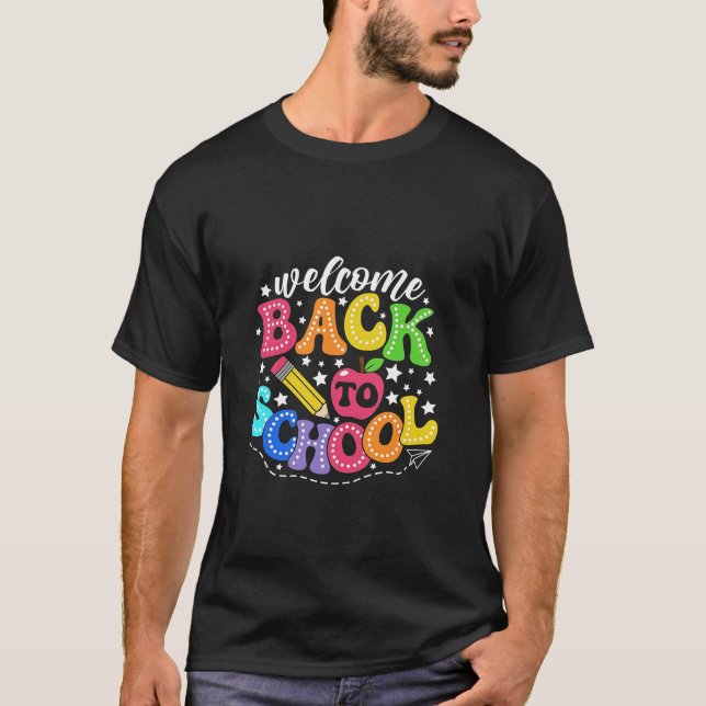 Camiseta Bem-vindo de volta à escola 2025 (Frente)