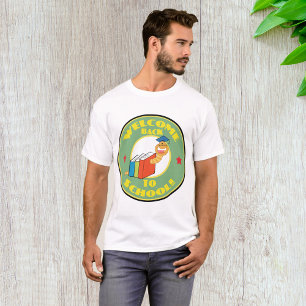 Camiseta Bem-vindo de Volta à Escola Livrinhos
