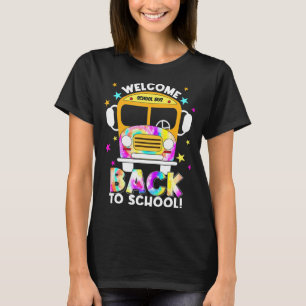 Camiseta Bem-vindo de volta à escola para motoristas de ôni