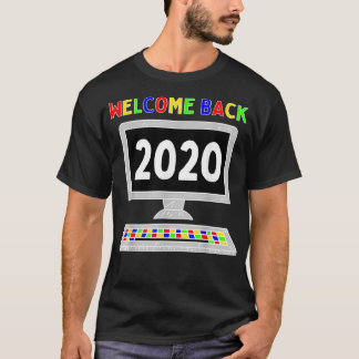 Camiseta Bem-vindo de volta ao 2020 Virtual Learning Primei