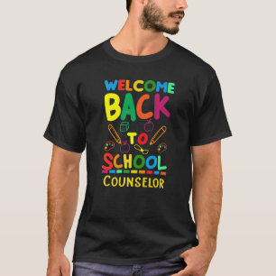 Camiseta Bem-vindo de Volta ao Orientador Escolar