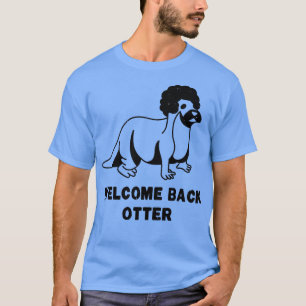 Camiseta Bem-vindo de volta Vestido