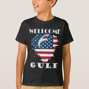 Camiseta Bem-Vindo Golfo Dos Estados Unidos Da América