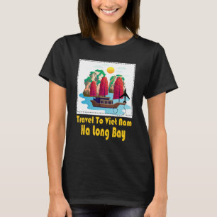 Camiseta Bem-Vindo, Nam Viagem Para Visualizar Nam Ha Long