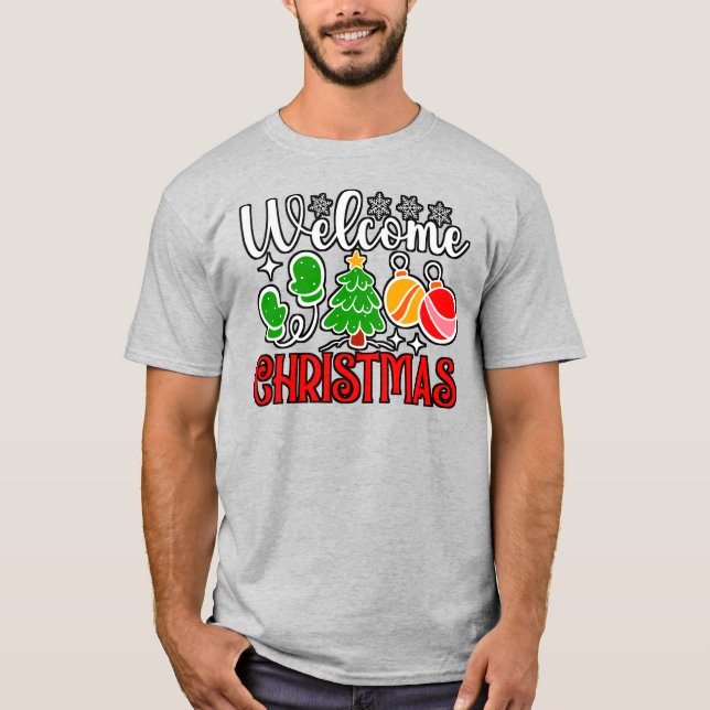 Camiseta Bem-vindo Natal (Frente)