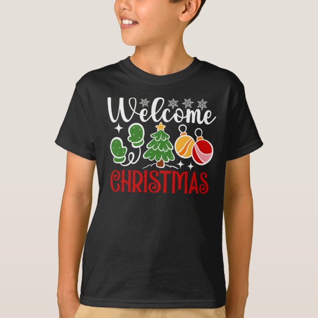 Camiseta Bem-vindo Natal (Frente)