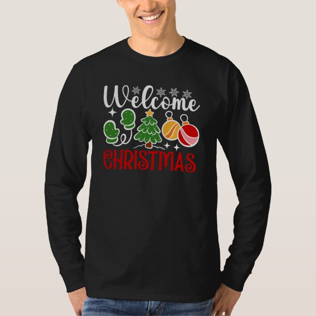 Camiseta Bem-vindo Natal (Frente)