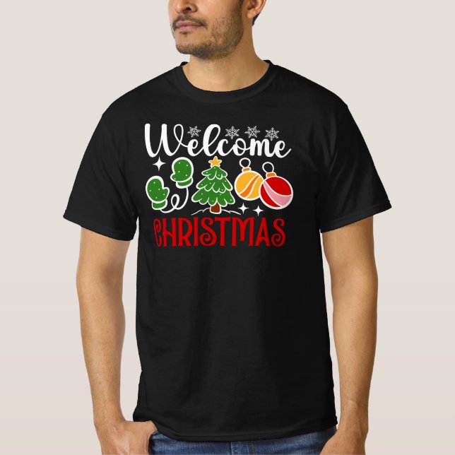 Camiseta Bem-vindo Natal (Frente)