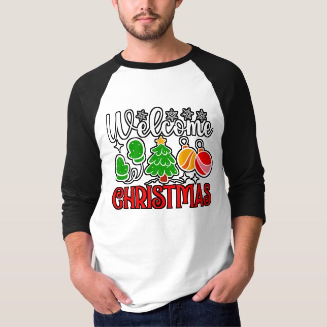 Camiseta Bem-vindo Natal-23758  (Frente)