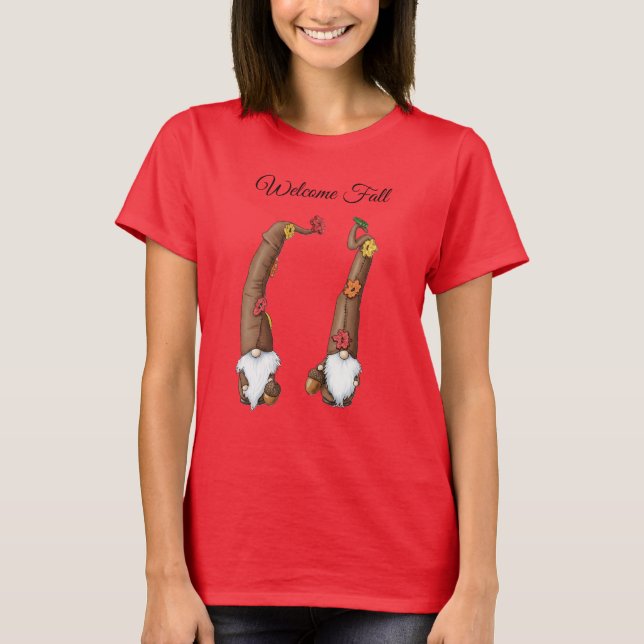 Camiseta Bem-vindo Outono  (Frente)