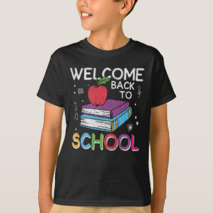 Camiseta Bem-vindos à Escola de Volta Primeira Classe Prof