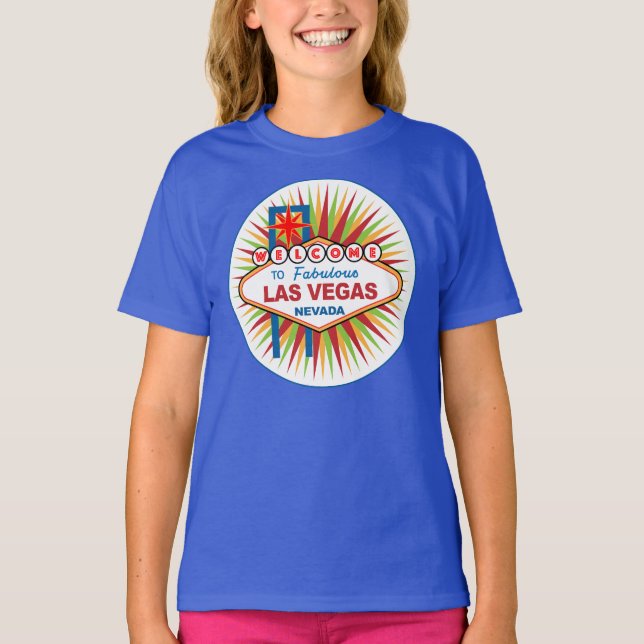Camiseta Bem-vindos a Las Vegas Nevada (Frente)