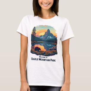 Camiseta Bem-vindos à Nacional Australiana da Montanha Crad
