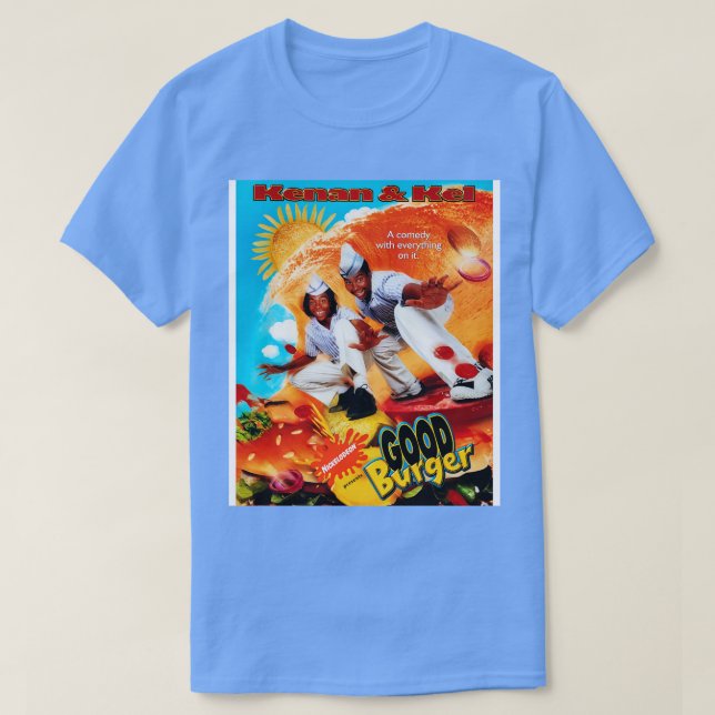 Camiseta Bem-vindos ao Bom Burger, lar do Bom Burger (Frente do Design)