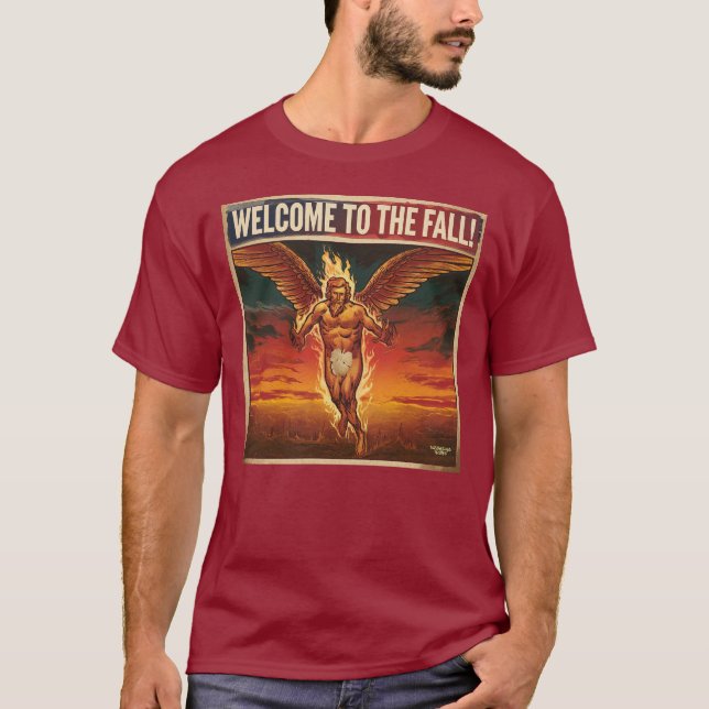 Camiseta Bem-vindos ao outono, de novo (Frente)