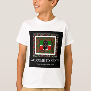 Camiseta Bem-vindos ao Quênia Mágico: Hakuna Matata