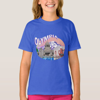 Camiseta Bem-vindos ao Tee de Crianças Olímpicas