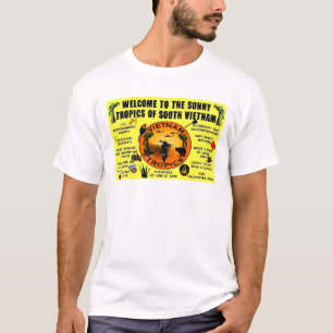 CAMISETA BEM-VINDOS ÀS TROPICS SUNNY DO VIETNAME