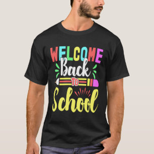 Camiseta Bem-vindos de volta aos estudantes