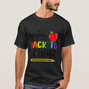 Camiseta Bem-vindos de volta aos estudantes