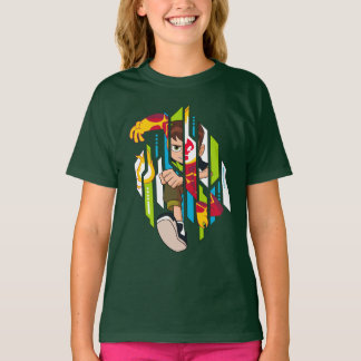 Camiseta Ben 10 Transformação do DNA do Heatblast