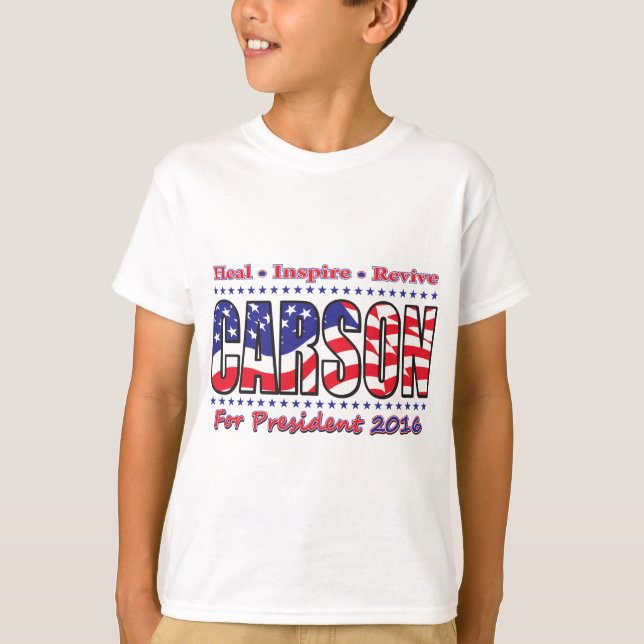 Camiseta Ben Carson (Frente)